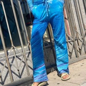 House of Sunny Wave Toweling Pants